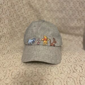 Disney Gray Cap with Iconic Characters